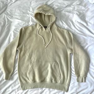 Nasty Gal Oversized Solid String Hoodie w/ pocket, S, Beige